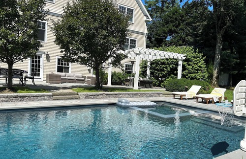 Westport House | Westport Summer retreat w/40 Ft saltwater pool, 6 bedrooms + guest cottage