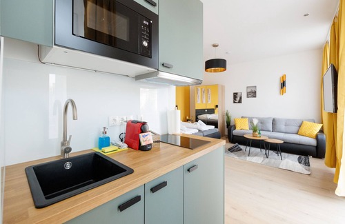 Funfhaus Apartment | WF-Apartment near Westbahnhof Top 35
