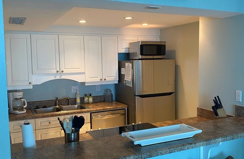 Villa Sabine Condo | What a View and Everything New 5 min Walk to Worlds Whitest Beach #6A