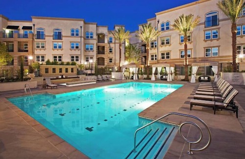 Airport Area Apartment | Wheelchair Access 1BR | Pet-friendly, Gym & Fireplace!