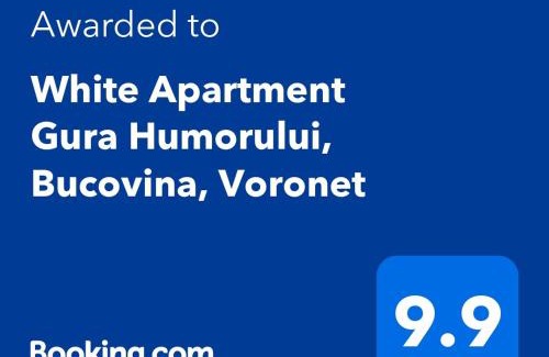 Gura Humorului Apartment | White Apartment Gura Humorului, Bucovina, Voronet