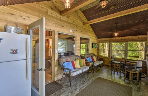 Weyauwega Cottage | White Lake Home w/Patio, Fire Pit, Boat Dock!