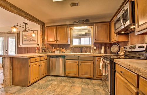 Boswell House | White River Getaway w/Fire Pit & Trout Fishing!