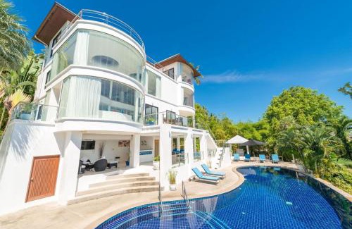 Na Thon Villa | White Stone - Luxurious Sunset View 4 Bed Pool Villa