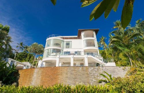 Na Thon Villa | White Stone - Luxurious Sunset View 4 Bed Pool Villa