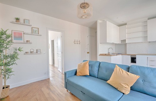 Vitry-sur-Seine Apartment | White & Wood - Charmant appartement pour 4