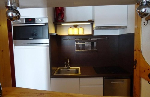 Arc-2000 Apartment | Wifi, 200m from resort center, 10th floor, tv, 44m², Les Arcs