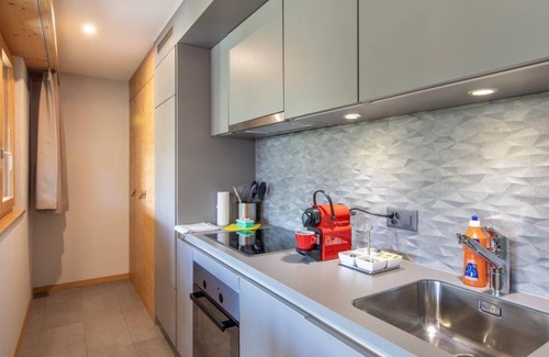 Vercorin Apartment | Wifi, 250m from shops, sauna, hammam, balcony, tv, ski locker, 62m², Vercorin