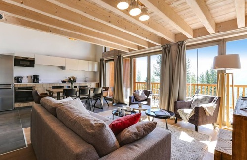 Les Eucherts Apartment | Wifi, sauna, terrace, balcony, parking, tv, ski locker, 69-88m², La Rosière