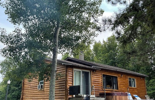 Deer River Cabin | Wilderness Lakefront Rustic Cabin on Lake Winnie outside of Deer River, MN.