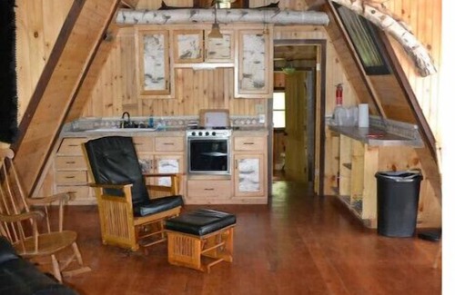 Richland Cabin | Wilderness White Birch Cabin on Private Laken