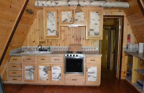 Richland Cabin | Wilderness White Birch Cabin on Private Laken