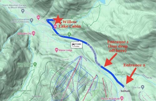 Salt Lake Mountain Resorts House | Willow Lake Cabin