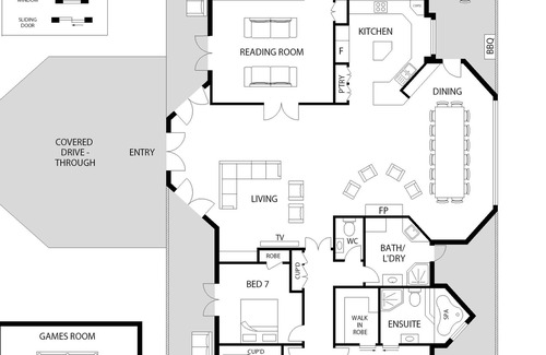 North Rothbury House | Wine Country Lodge - large country home