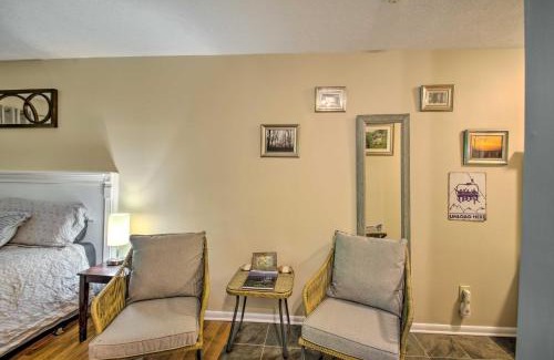 Wintergreen Apartment | Wintergreen Resort Studio with Deck and Ski-Out Access