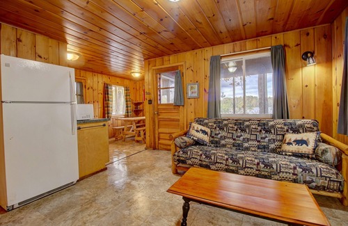 Lac du Flambeau Cabin | Wisconsin Northwoods Lakeside Cabin w/private dock. On the water! Pet Friendly!