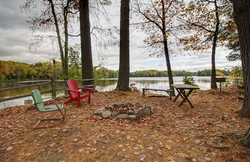 Lac du Flambeau Cabin | Wisconsin Northwoods Lakeside Cabin w/private dock. On the water! Pet Friendly!