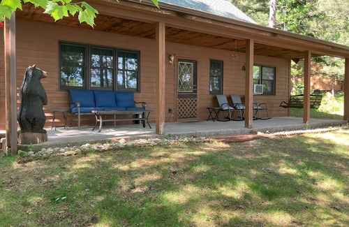Solon Springs Cabin | Wisconsin Northwoods cabin on beautiful Island Lake
