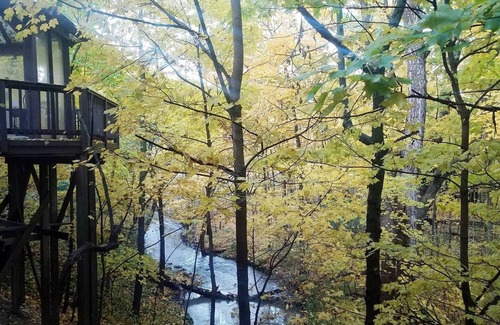 Racine Apartment | Wisconsin Treehouse Getaway!