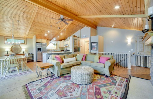 Almelund House | Wisconsin Vacation Rental with Fire Pit on Long Lake
