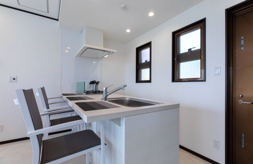 Nakijin House | With private pool Fully equipped with BBQ equipment A villa with a panoramic view of Kouri Ohashi /Kunigami-gun Okinawa