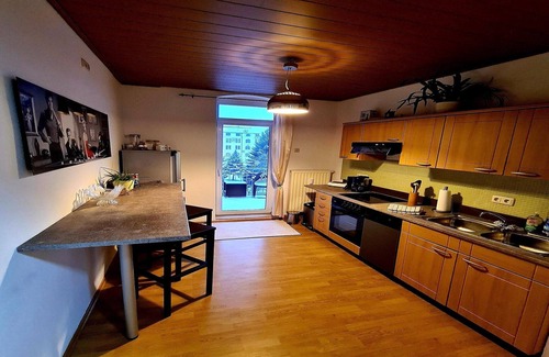 Dorfstadt Apartment | Wohnung in Falkenstein mit Kaminofen