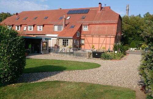 Kluetz Apartment | Wohnung in Grundshagen mit Gartensitzplatz