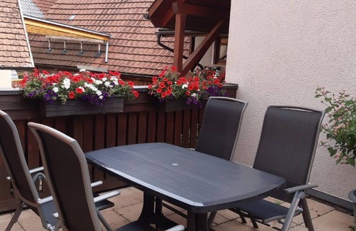 Rottingen Apartment | Wohnung Schwarzriesling mit Balkon