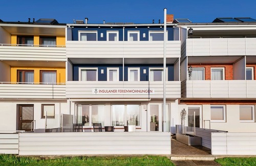 Helgoland Apartment | Wohnung zur Seeseite mit 2 Balkonen - Insulaner Ferienwohnungen