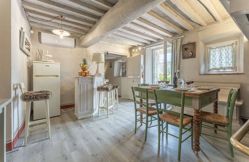 Giugnano Villa | Wonderful private villa with private pool, A/C, WIFI, TV, pets allowed, panoramic view and parking