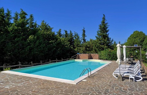 Pomarance Villa | Wonderful private villa with private pool, WIFI, A/C, TV, patio, pets allowed and panoramic view