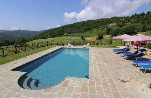 Bivio Lugnano Villa | Wonderful private villa for 7 guests with private pool, TV and parking
