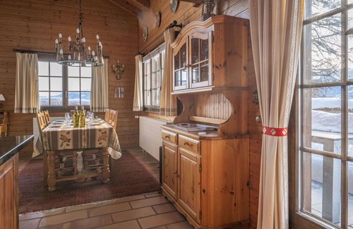 Chamoson House | Wonderful private villa for 6 guests with WIFI, TV, terrace and parking