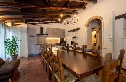 Dogana Villa | Wonderful private villa with WIFI, A/C, private pool, sauna, hot tub, TV, patio and panoramic view