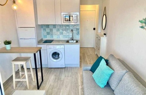 Pedregalejo Apartment | Wonderful studio with terrace and sea views, in Pedregalejo neighborhood
