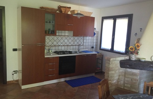 Porto Pino Apartment | Wonderful three-room apartment in villa with Air Conditioning