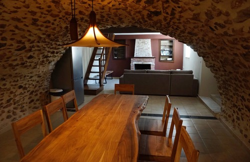 Leonidio House | wonderfully restored traditional stone house