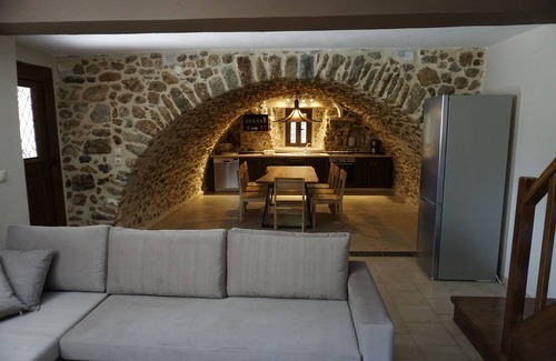 Leonidio House | wonderfully restored traditional stone house