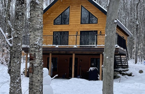 Potton Ski Chalet | Wood is Great - Owl's Head Chalet and Spa