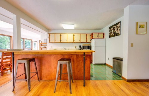 Newtown House | Wooded Getaway on Serene Brook ~ 50 Acres of Privacy!
