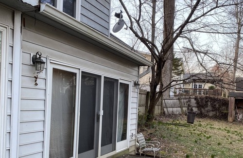 Bethesda House | Wooded privacy convenient to downtown DC and Bethesda. Family spacious!