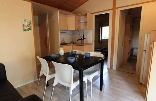 Signy-lAbbaye Ski Chalet | Wooden chalet for 4 people
