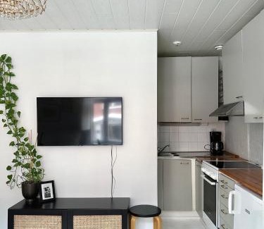 Keskinen District Apartment | Wooden house studio with shared garden