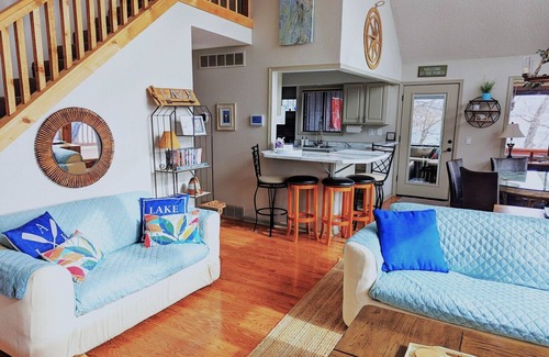 Camdenton House | Woodmont Point - Wooded Private Lakefront Retreat with Deep Cove Dock and Great Swimming!