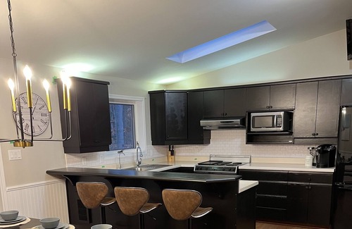 Huron-Kinloss Cottage | Woodsy Cottage with Hot Tub, Games Room & Wet Bar