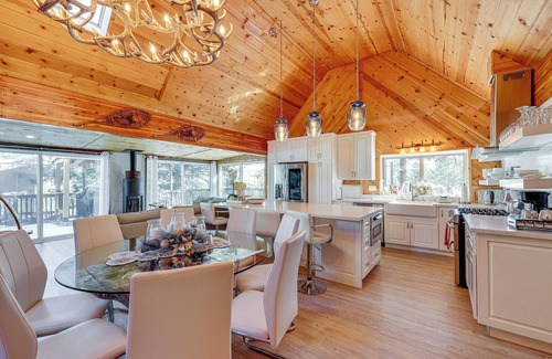 Wrightwood Cabin | Wraparound Deck & Grill: Wrightwood Cabin Near PCT
