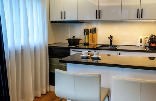 Engelberg Apartment | Wunderstay Alpine 303 New Studio with Lake & Mountain View