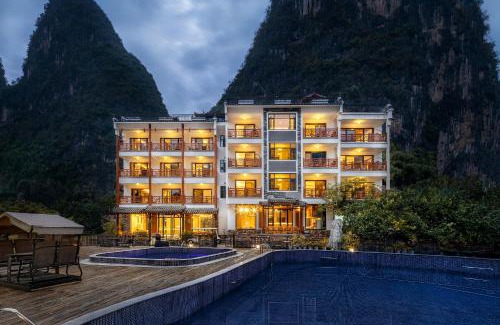 Yangshuo Hotel | Yangshuo Mountain River Ballad Hotel - Free Yangshuo Train Station Pick Up and Drop Off