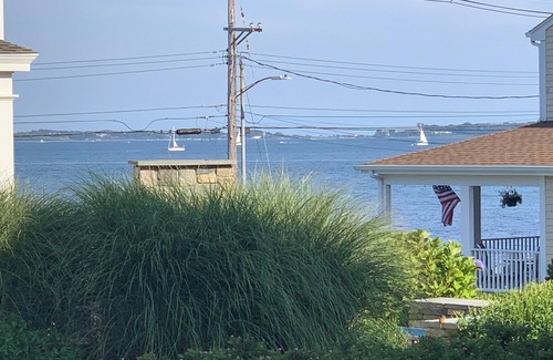 Groton Long Point House | Year-Round Home in GLP with Heated Pool & Water Views