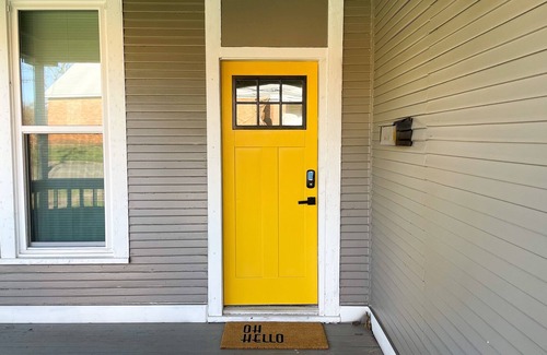 Denison House | Yellow Door Retreat | Modern Luxury Denison Home!